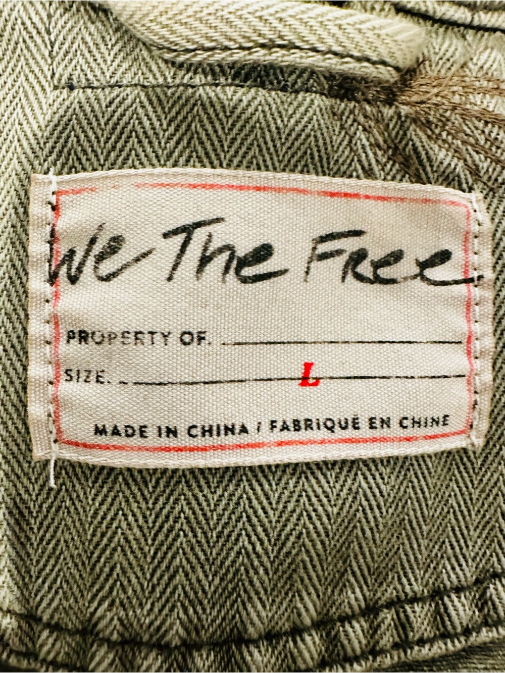 Free People Destructed Shacket - Picture 6 of 7